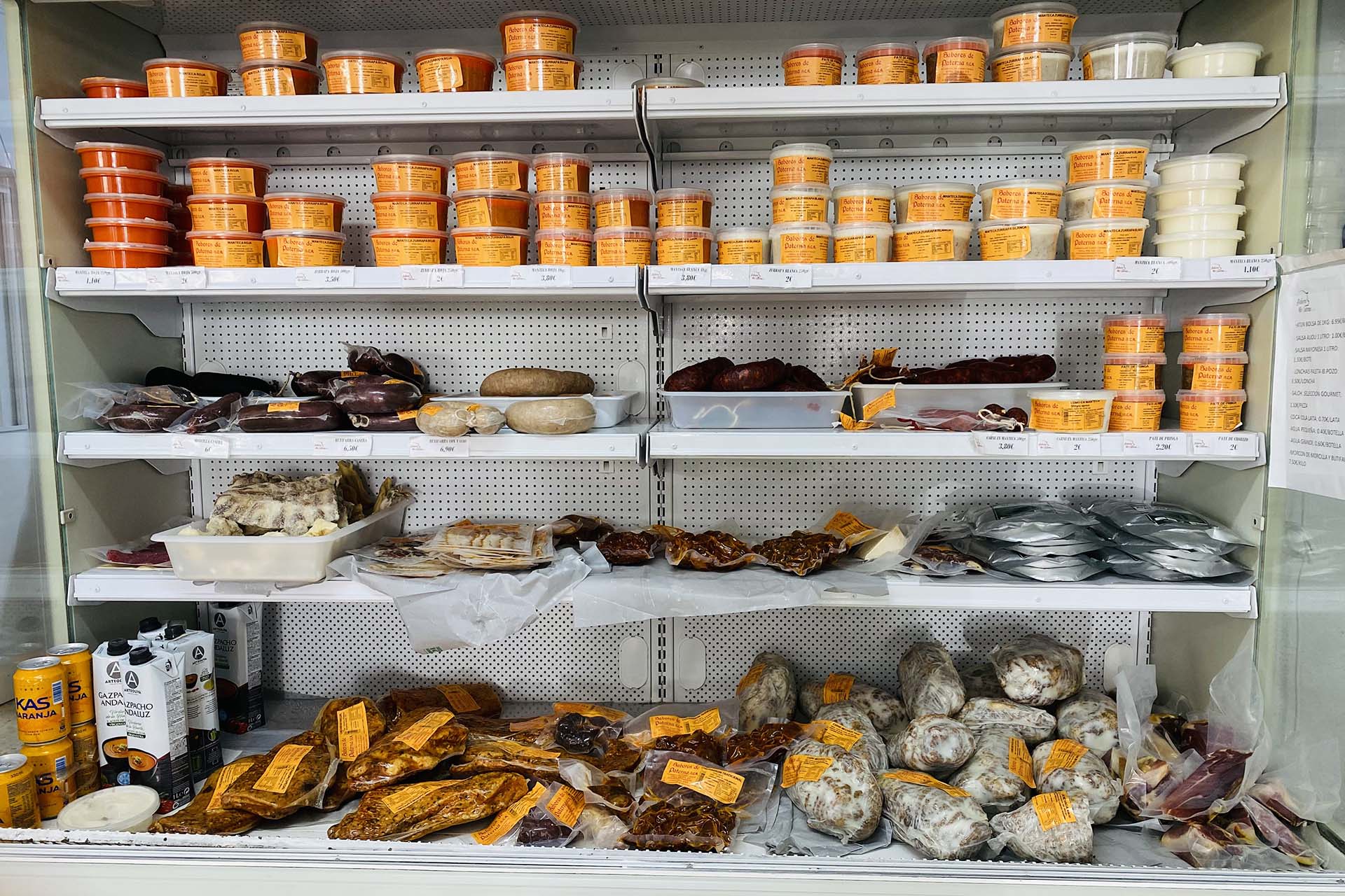 Chacinas, embutidos y mantecas